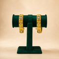 Luminous Blossom Heritage Bangle Pair Elegance