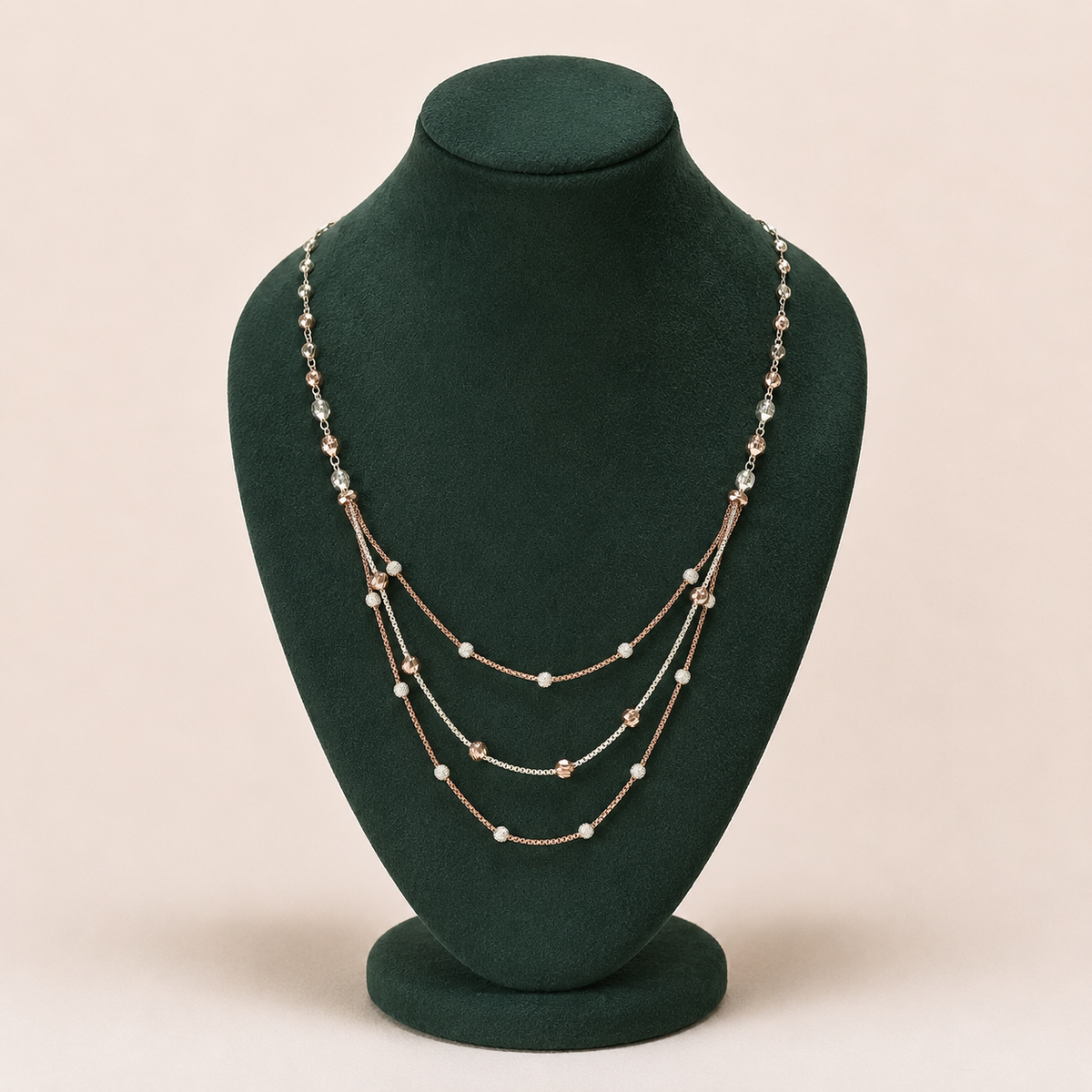 Rose-Tone Layered Chain