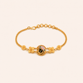 Ruby Floral Bracelet