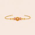 Ruby Petal Heritage Bracelet